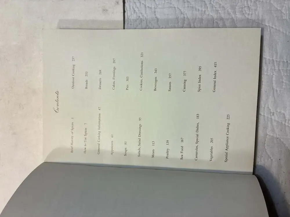 Spices of the World Cookbook by McCormick, Revised Edition (1984)